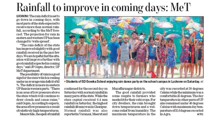 Rain Dance - Best CBSE School Lucknow)img