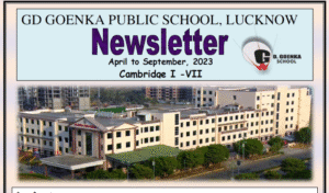 Newsletter April to September Class I-VII img