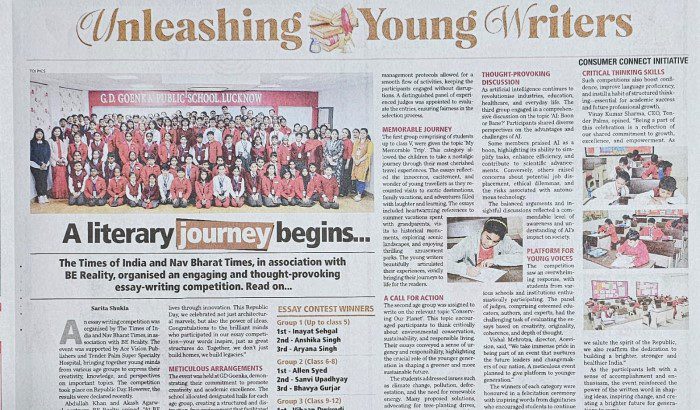 Unleashing Young Writers at GD Goenka img