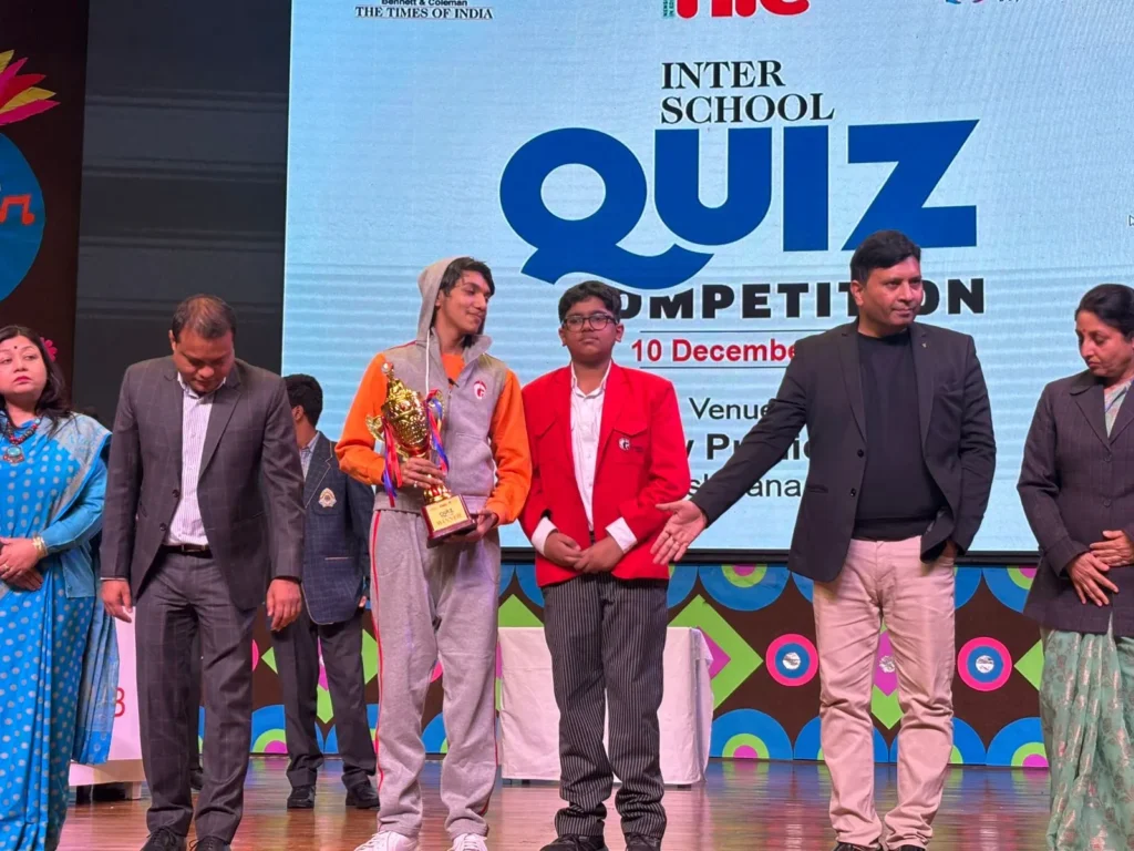 Inter-School Quiz Competition by NIE (The Times of India) img 1