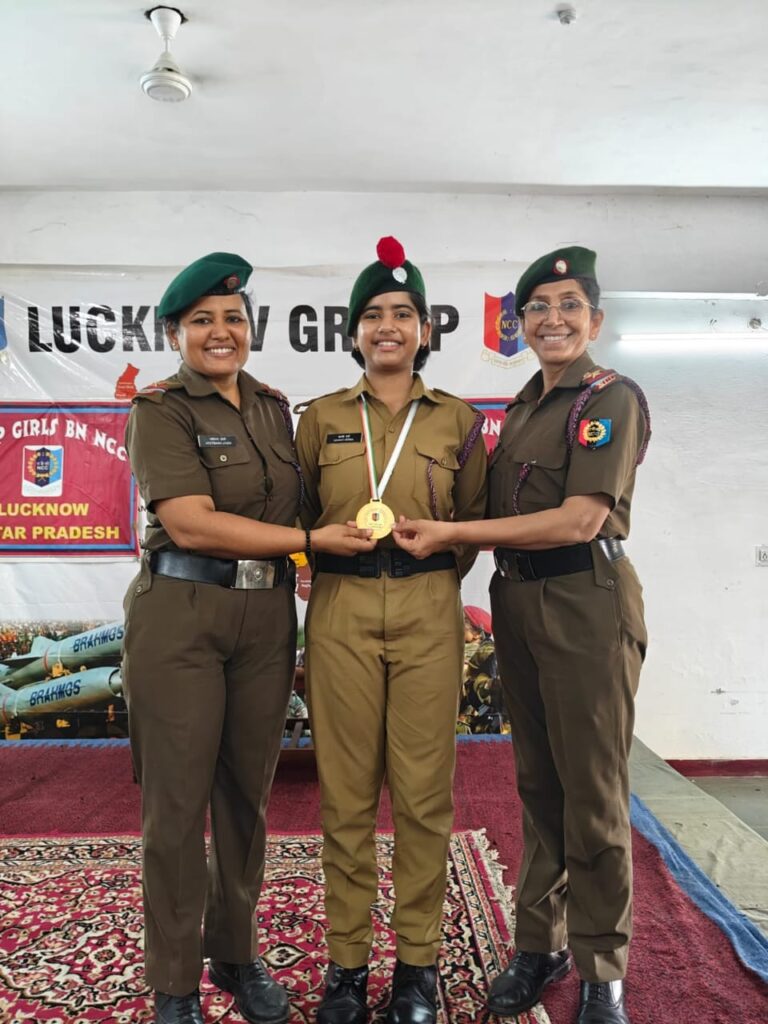 Saanvi Verma (Class X D) for successfully completing the 10-day IGC Thal Sainik Camp img 2