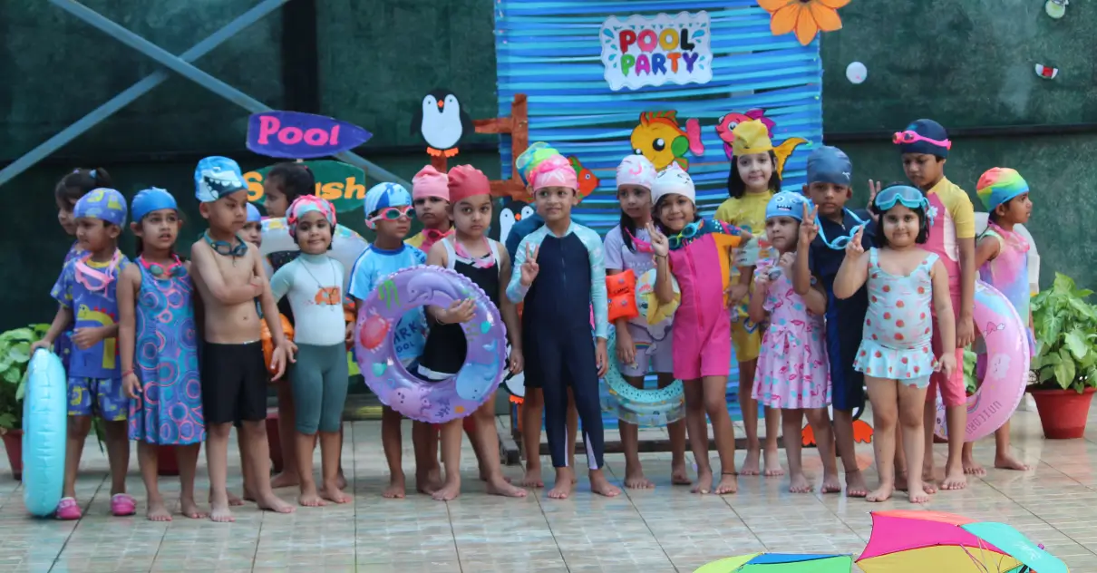 GD Goenka Public School Organises A Rain Dance Pool Party For Little Goenkans img (3)