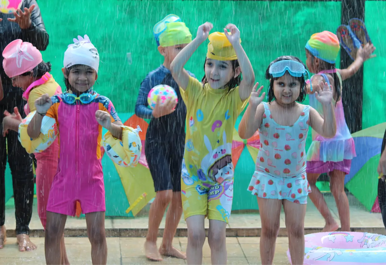 GD Goenka Public School Organises A Rain Dance Pool Party For Little Goenkans img (4)