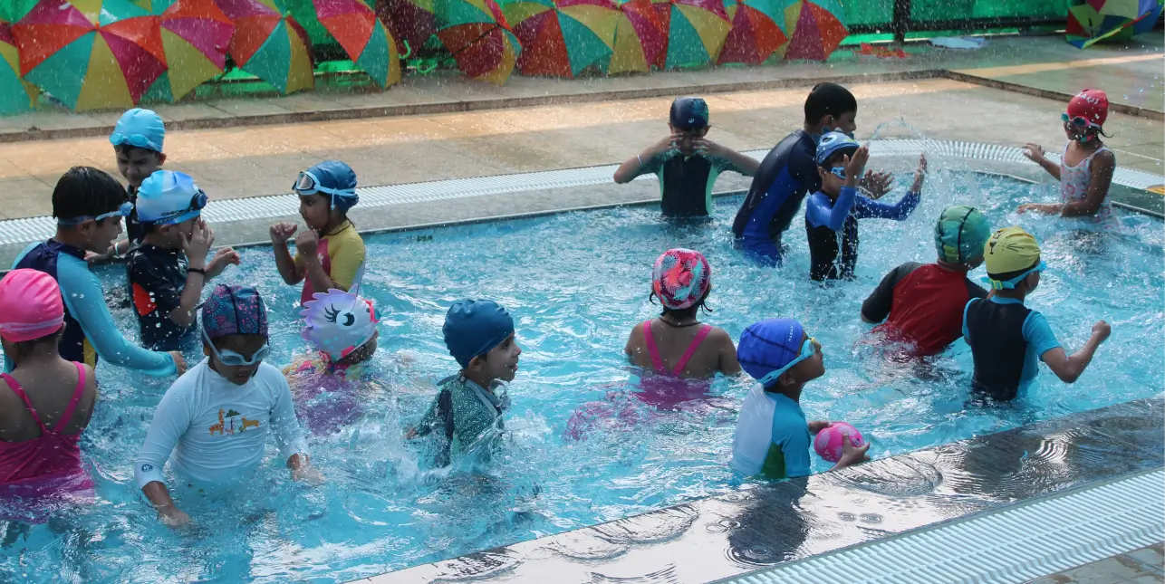 GD Goenka Public School Organises A Rain Dance Pool Party For Little Goenkans img (6)