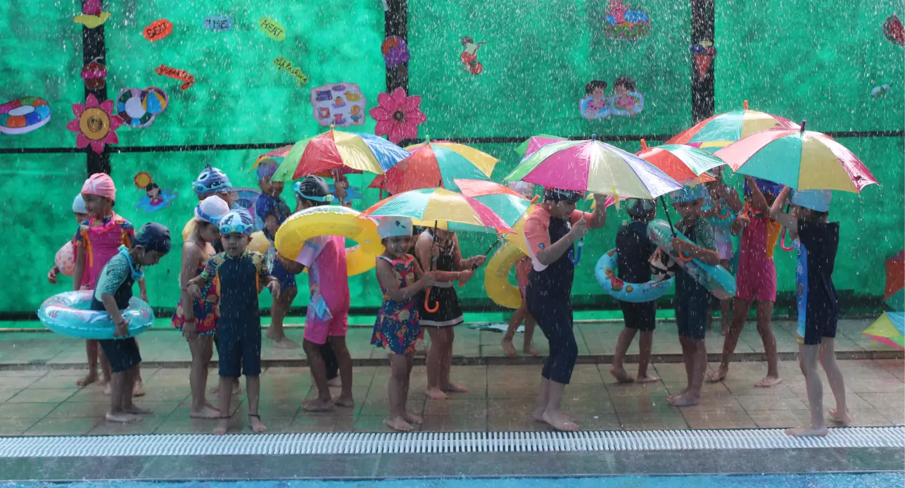 GD Goenka Public School Organises A Rain Dance Pool Party For Little Goenkans img (7)