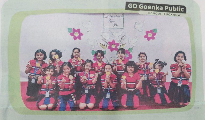 GD Goenka Public School Observes International Peace Day with Meaningful Activities img